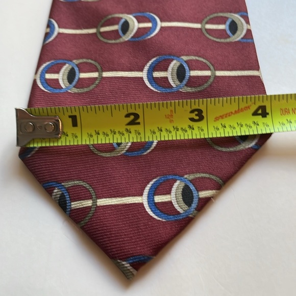 XMI 100% silk repp necktie tie handmade in USA 56” X 4” - Picture 3 of 8